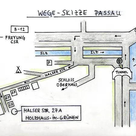 Holzhaus Im Gruenen * Passau