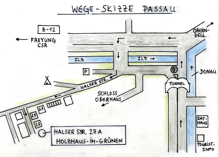 Holzhaus Im Gruenen 3* Passau